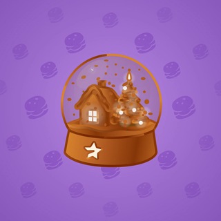 Snow Globe Bronze Temple model gift number 49181