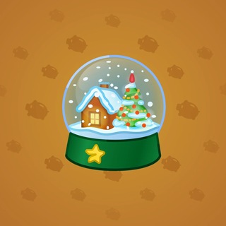 Snow Globe Emerald model gift number 54598