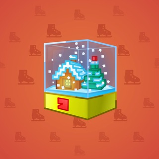 Snow Globe Bedrock model gift number 5495