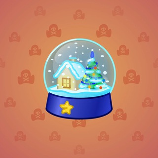 Snow Globe Sea Whisper model gift number 7020
