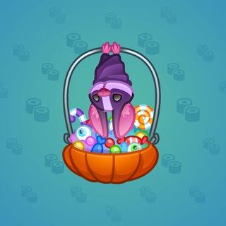 Spring Basket Candy Bat model gift number 127468