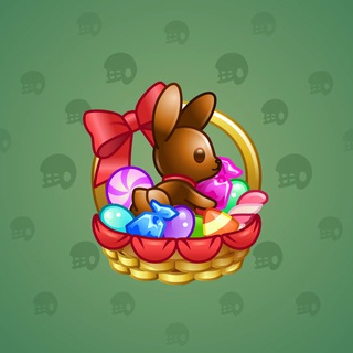 Spring Basket Choco Bunny model gift number 43253