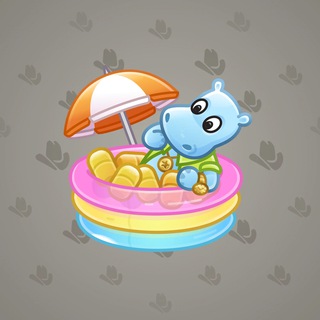 Spring Basket Kinder Hippo model gift number 83417