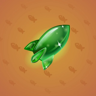 Stellar Rocket Green Jelly model gift number 11510