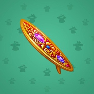 Surge Board Golden Hoard model gift number 20496