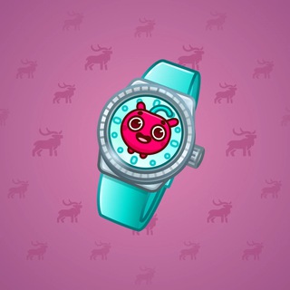 Swiss Watch Cherry Time model gift number 12360