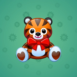 Toy Bear Tiger model gift number 54072