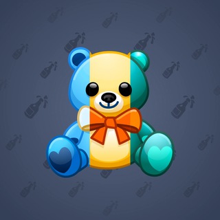 Toy Bear Tricolor model gift number 9452