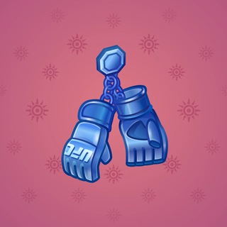 UFC Strike Keychain Blue model gift number 25059