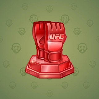 UFC Strike Red Glove Token model gift number 35011