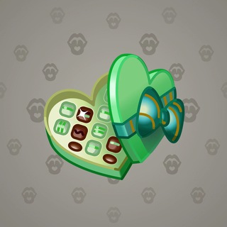 Valentine Box Green Apple model gift number 11174
