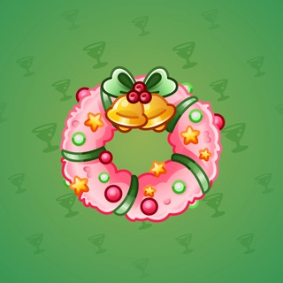 Winter Wreath Bubble Gum model gift number 46869