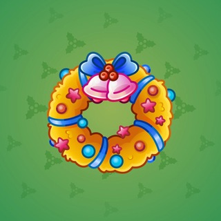 Winter Wreath Honey Dew model gift number 74789