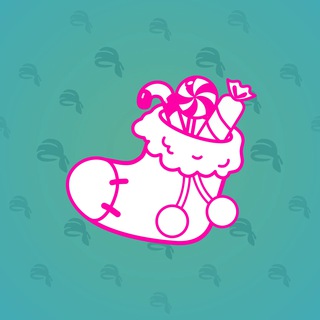 Xmas Stocking Pink Ink model gift number 117322