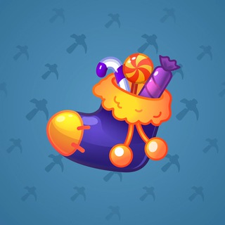 Xmas Stocking Orange Dusk model gift number 58337